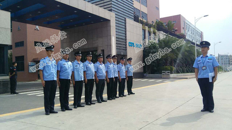 威遠保安順利為東莞智動力電子科技負責(zé)安全守衛(wèi)